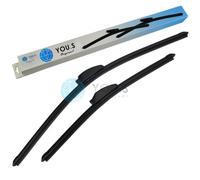 2 You.S Tergicristalli Frontale 600+450 MM per Renault Laguna I / Grand Tour