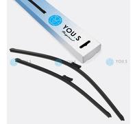 2 You.S Tergicristalli Frontale 600+475 MM per VW Golf V VI + Variant