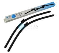2 You.S Tergicristalli Frontale 600+600 MM per Mercedes CLS (C218) - 2048203145