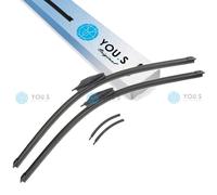 2 You.S Tergicristalli Frontale 600/600 MM per Renault Master I (P__) - AR609S