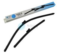 2 You.S Tergicristalli Frontale 650+400 MM per Seat Ibiza V (KJ1) - 3397007945