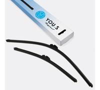 2 You.S Tergicristalli Frontale 650+450 MM per BMW / Alpina - 61612147361 -