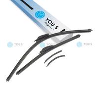 2 You.S Tergicristalli Frontale 650/450 MM per Renault Avantime (DE0_) - AR652S