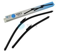 2 You.S Tergicristalli Frontale 650+475 MM per Mercedes Classe B W246 W242