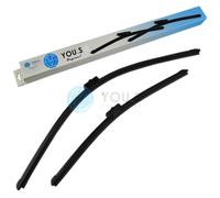 2 You.S Tergicristalli Frontale 650+475mm per Citroën C5 II / Break (R_)