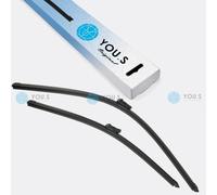 2 You.S Tergicristalli Frontale 650+500 MM per Volvo C30 (533) - 3397007088