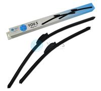 2 You.S Tergicristalli Frontale 650+500mm per Peugeot Expert Pritsche/Expert