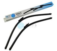 2 You.S Tergicristalli Frontale 700+600 MM per Peugeot 307 Cc (3B) - 3397118965