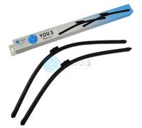 2 You.S Tergicristalli Frontale 700+650 MM per Renault Modus/Grand Modus - Nuovo