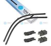2 You.S Tergicristalli Frontale 700/700 MM per VW Golf Plus (5M1, 521) - AM469S