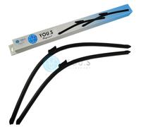 2 You.S Tergicristalli Frontale 750+650 MM per Citroën C4 I (LC) / C4 II (B7)