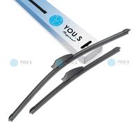 2 You.S Tergicristalli Fronte 530/380 MM per Honda Jazz II GD _, GE3, GE2 AR534S