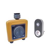 2 zone WIFI TUYA Smart Home Garden Automer Timer Sensor Irrigation Sprinkler,Multiuso(Timer and gatway FR)