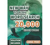 20,000 Hidden Words - A New Way to Play Word Search: Animal Edition | The Almost Impossible Word Search