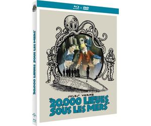 20.000 Leghe Sotto I Mari COMBO BLU-RAY + DVD NUOVO