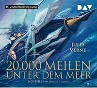 20.000 Meilen unter dem Meer: Hörspiel mit Matthias Habich, Stefan Kaminski u.v.a