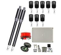 20. 0KG. Apritore elettrico dell'opernia del cancello dell'oscillazione con il multi telecomando Telecomando Attuatore motore dell'operatore garage(8 remote with light)