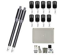 20. 0KG. Apritore elettrico dell'opernia del cancello dell'oscillazione con il multi telecomando Telecomando Attuatore motore dell'operatore garage(9 remote)