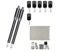 20. 0KG. Apritore elettrico dell'opernia del cancello dell'oscillazione con il multi telecomando Telecomando Attuatore motore dell'operatore garage(6 remote)