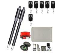 20. 0KG. Apritore elettrico dell'opernia del cancello dell'oscillazione con il multi telecomando Telecomando Attuatore motore dell'operatore garage(6 remote with light)