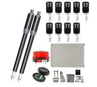 20. 0KG. Apritore elettrico dell'opernia del cancello dell'oscillazione con il multi telecomando Telecomando Attuatore motore dell'operatore garage(9 remote with light)