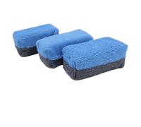 20/1 pz tamponi applicatori di cera for auto, spugne lucidanti in microfibra, ceratura morbida for dettagli auto, spugna detergente in schiuma for la cura della vernice dell'auto