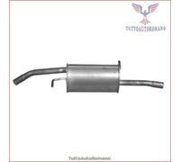 20.10.27 Silenziatore posteriore Imasaf per CITROEN C3 II DS3