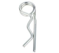 20/10/5/2/1 pezzi di perni fissaggio a doppio anello in acciaio, clip a R for rimorchi, passeggini, imbarcazioni da carico, for auto, meccanici e garage(3x80mm 15pcs)