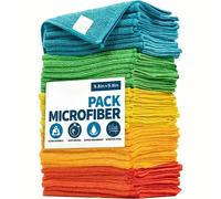 20/10/5/3 pezzi Panno per pulizia in microfibra, Panno per lavare i piatti Straccio per la casa Cucina Asciugamano per la pulizia del bagno Asciugamano assorbente durevole