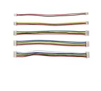 20/10/5 pezzi Micro JST 1.2 Connettore per cavo da 5 mm Tono 1,25 mm 2P 3P 4P 5P 6 Connettori elettronici da spina femmina a femmina (colore: 30 CM, Size: 5 PCS_4 PIN)