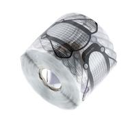 20/100/500pcs Unghie Art Extension Modelli Per Saloni E Uso Domestico Pratico PVC Accessori Professionali Unghie Forme Carta Flessibile Del Chiodo