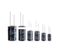 20-1000pcs 10V 16V 25V 35V 50V DIP Electrolytic Capacitor 1UF 4.7UF 10UF 22UF 33UF 47UF 100UF 330UF 470UF 1000UF 1500UF 6800UF EKFBQBGW(50V 220UF 500PCS)