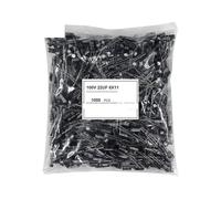 20-1000pcs 63V 100V 160V 250V 400V 450V DIP Electrolytic Capacitor 15UF 22UF 68UF 82UF 100UF 120UF 180UF 560UF 680UF 1000UF AUOQKQUT(100V 220UF 200PCS)