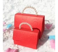 20/10pcs Piccolo/Grande Portatile Festa Bomboniera Creativo Manico Candy Boxes