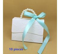 20/10pcs Piccolo/Grande Portatile Festa Bomboniera Creativo Manico Candy Boxes