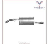 20.14.47 Silenziatore posteriore Imasaf per CITROEN C3 II DS3
