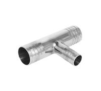 20-16-20mm Hose Barb Reducer Tee 3 Ways Splitter 304 Stainless Steel Hosetail Connector Coupler Fitting