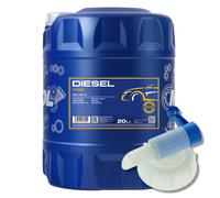 60 (3x20) di Litro Mannol 15W-40 Diesel Olio Motore Con