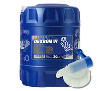 20 Litro MANNOL Olio per Ingranaggi Dexron VI Gear Fluido + Canale di Scarico