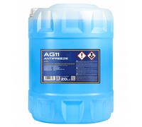 20 (1x20) Litro Mannol Antigelo AG11 Antigelo Concentrato Blu