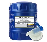 20 (1x20) Litro Mannol Atf AG60 Olio Ingranaggi Automatici Con Canale di Scarico