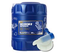 20 (1x20) Litro Mannol Dexron II Automatico Olio Motore / Atf Olio / Servosterzo