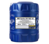 20 (1x20) Litro MANNOL Hydro Hv Iso 32/ Hvlp 32 Olio Idraulico din 51524/3