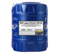 20 (1x20) Litro Mannol SAE 0W-40 Legend + Ester Olio Motore Acea A3 /