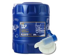 200 (10x20) Litro Mannol SAE 20W-50 Fatt TS-2 Con Canale di Scarico