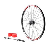 20/24in BMX Bicicletta Pieghevole Ruota Anteriore E Posteriore Ruote Per Bicicletta QR 32H Cuscinetti A Sfera Mozzi Freno A Disco Per Cassette Da 7-11 Velocità(Front,24'')