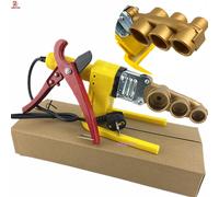20/25/32mm AC 220V Saldatore per tubi di plastica Saldatrice PPR Tubo di calore Saldatura di testa Pe Tecnologia di spelatura di plastica antiaderente