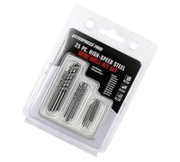 20/25 Precisione Piccole Punte Elicoidali Per Modellisti E Gioiellieri Punte Per Incisione Strumenti Perforazione Set In Acciaio Velocità