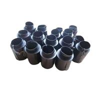 20-250-40-38 35-800-50-58 50-1100-75-73 Soffietto di protezione in nastro d'acciaio a spirale, copertura antipolvere e olio for vite a sfere(45-600-50-61)