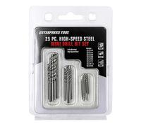 20/25Pcs Alta Precisioni Piccole Punte da Trapano Twist per Costruttori di Modelli e Gioiellieri Punte Incisione Strumenti di Perforazione Del Foro Set di Riparazione